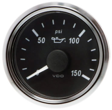 VDO SingleViu Oil Pressure Gauge 150PSI